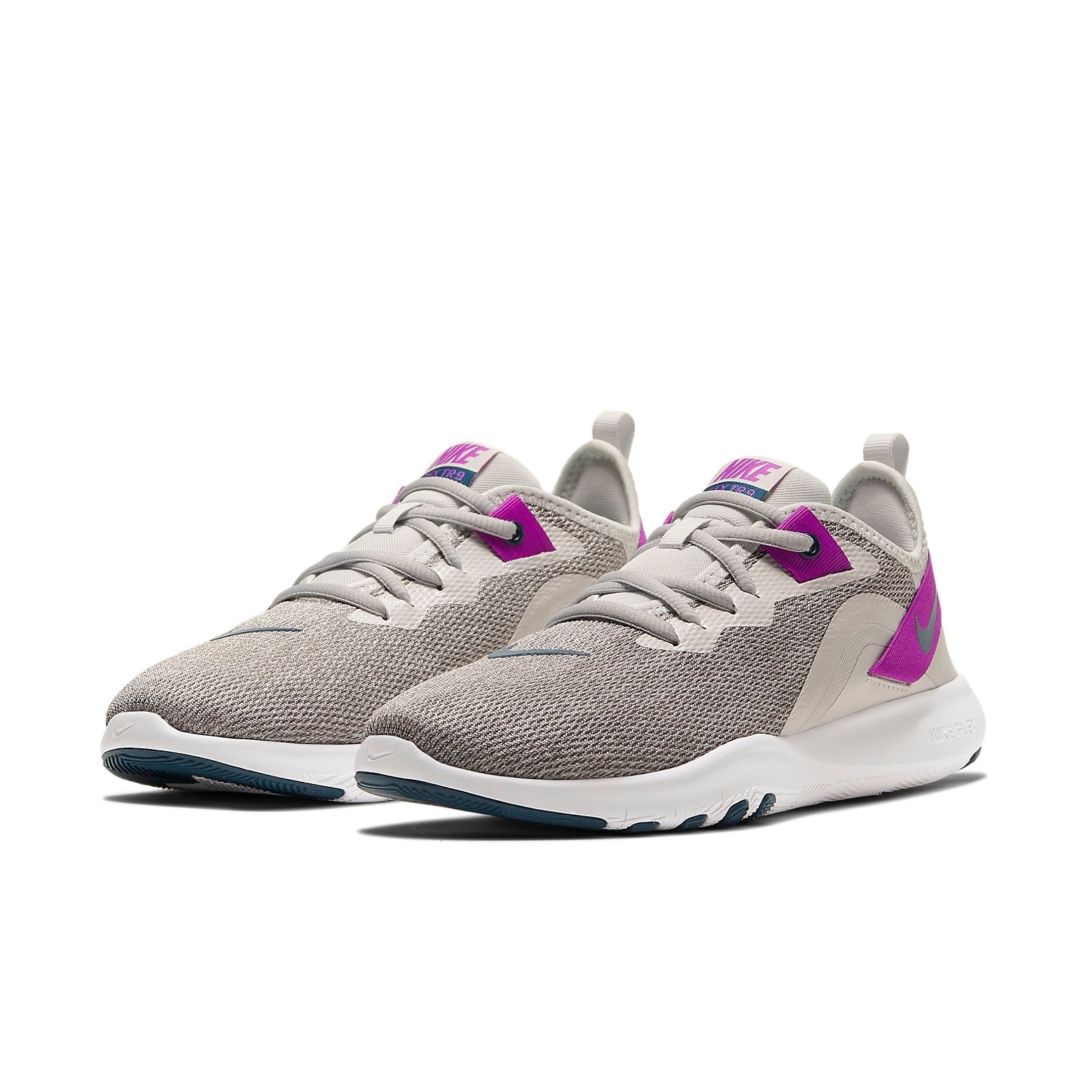 (WMNS) Nike Flex Trainer 9 'Wolf Grey Purple' AQ7491-009