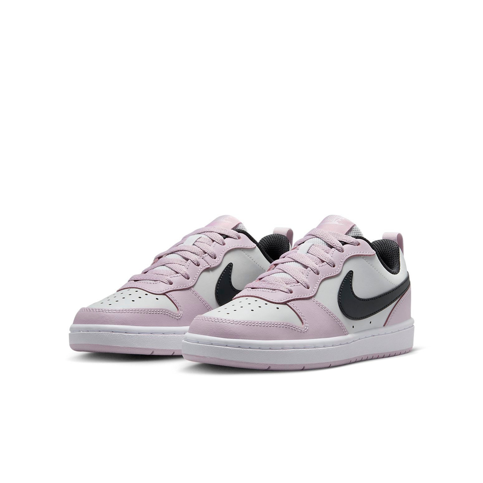(GS) Nike Court Borough Low 2 'Photon Dust Off Noir' BQ5448-005