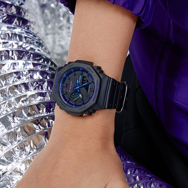 CASIO G-Shock Analog-Digital 'Black' GA-2100VB-1APR