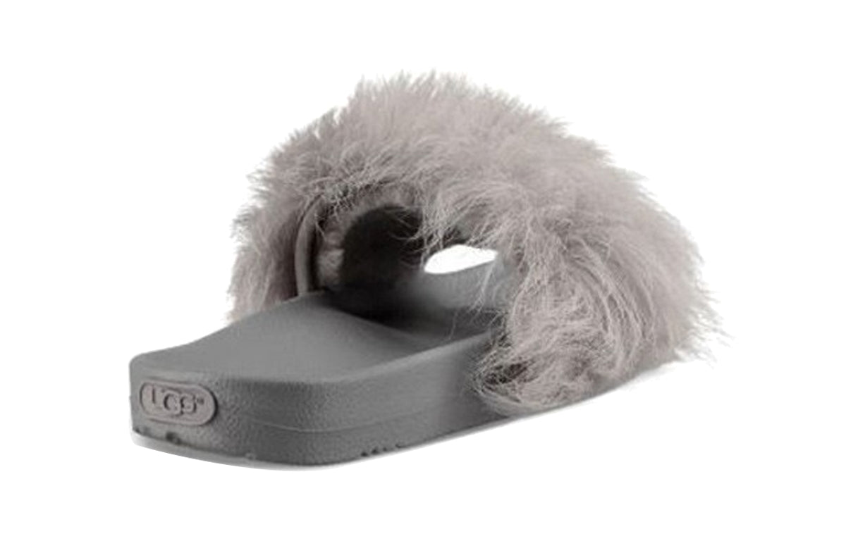 (WMNS) UGG W Royale Gray Slippers 1018875-SEL