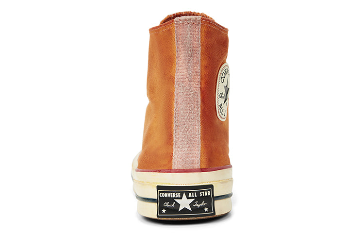 Converse Chuck 1970s Italian Crafted Dye High Top 'Orange White' 165759C