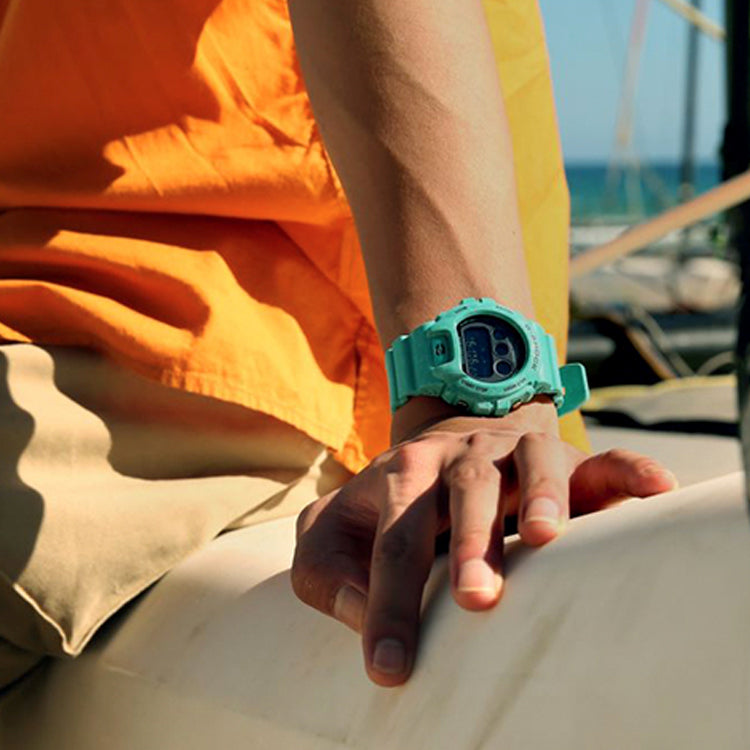 CASIO G-Shock Digital 'Blue' DW-6900WS-2PRHC