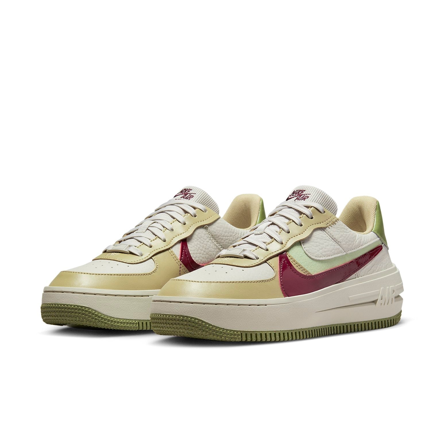 (WMNS) Nike Air Force 1 PLT.AF.ORM 'Alligator Dark Beetroot' DZ3763-001