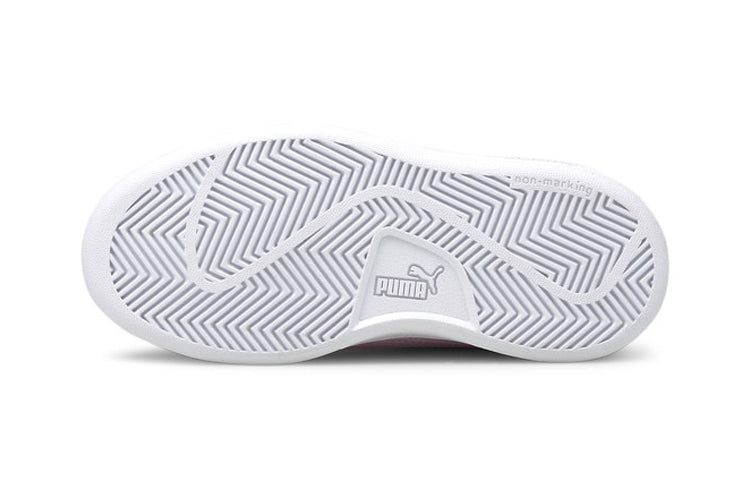 (PS) PUMA Smash V2 Buck V Ps Sneakers White/Pink 365183-27