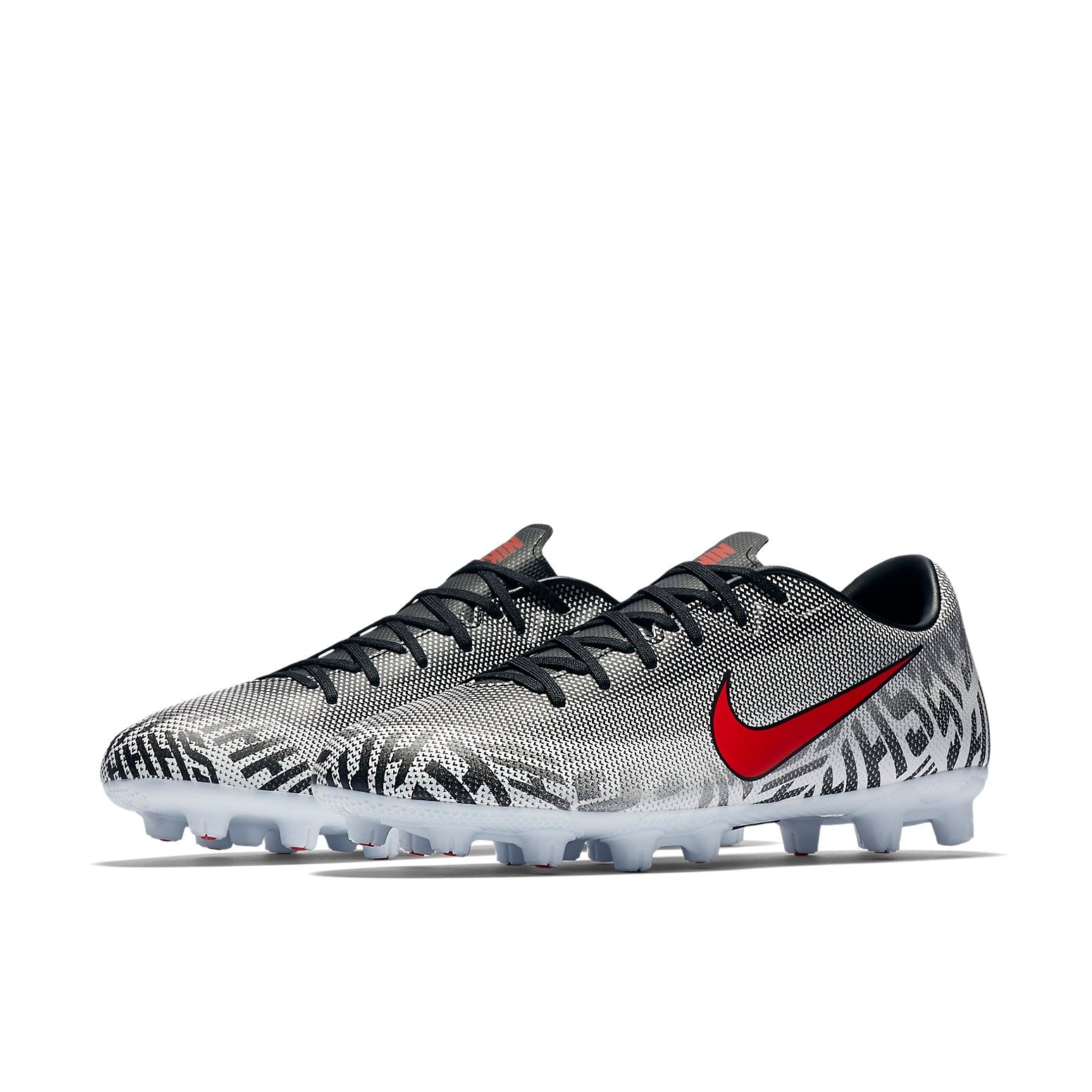 Nike x Neymar Jr. Mercurial Vapor 12 Academy HG 'Black Red' AO3113-170
