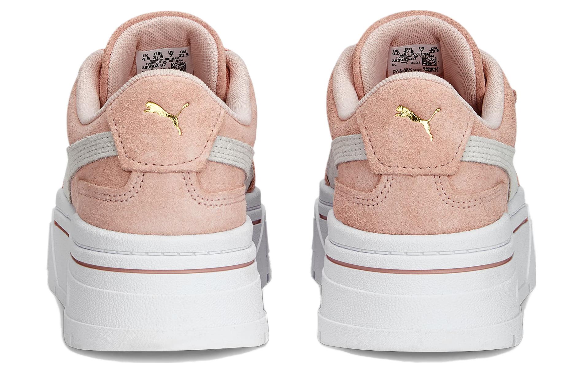 (WMNS) PUMA Mayze Stack Suede 'Rose Dust' 383983-07