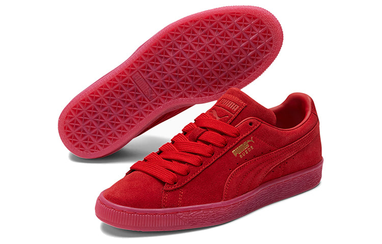 (WMNS) PUMA Suede Classic 'Mono Gold - Red' 381587-01