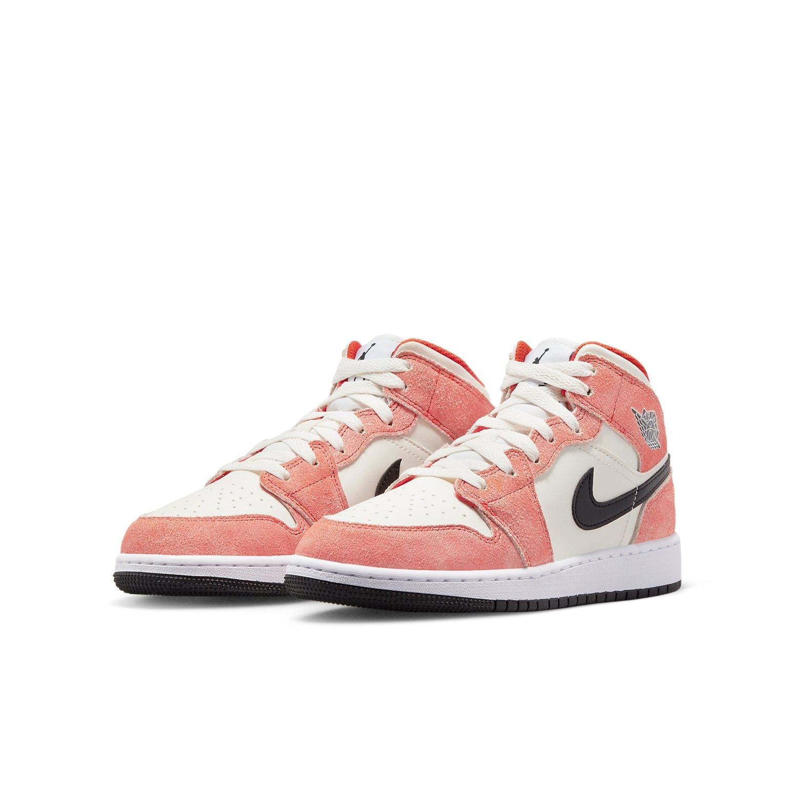 (GS) Air Jordan 1 Mid SE 'Orange Suede' DV1336-800