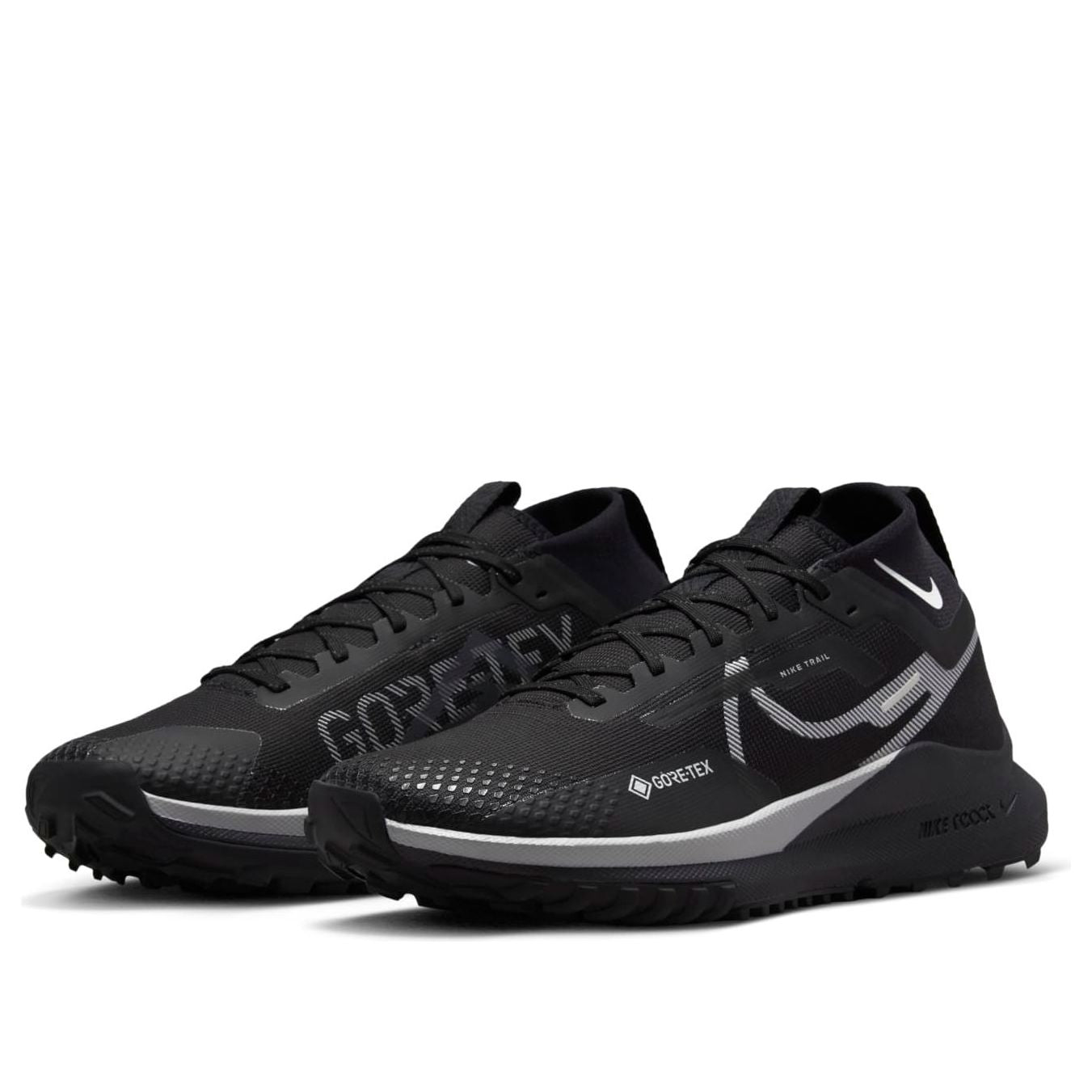 Nike React Pegasus Trail 4 Gore-Tex 'Black Reflect Silver' DJ7926-001