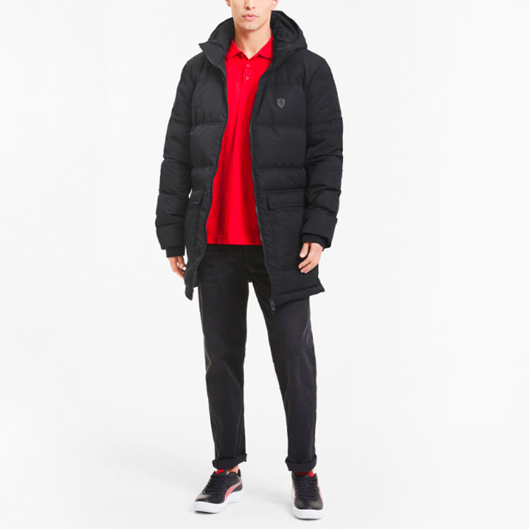 PUMA Scuderia Ferrari Style Down Jacket 'Black' 597922-01
