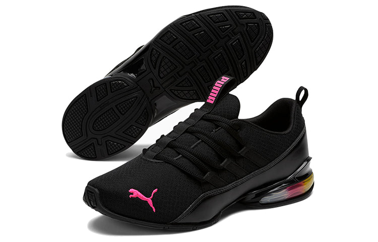 (WMNS) PUMA Riaze Prowl Rainbow 'Black Luminous Pink' 194482-01