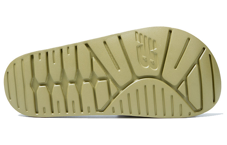 (WMNS) New Balance x Noritake Green B Wide Slippers SWF200NO