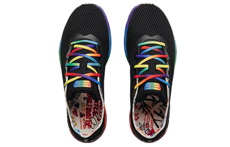 Under Armour HOVR Sonic 4 Pride 'Black Rainbow' 3024389-001