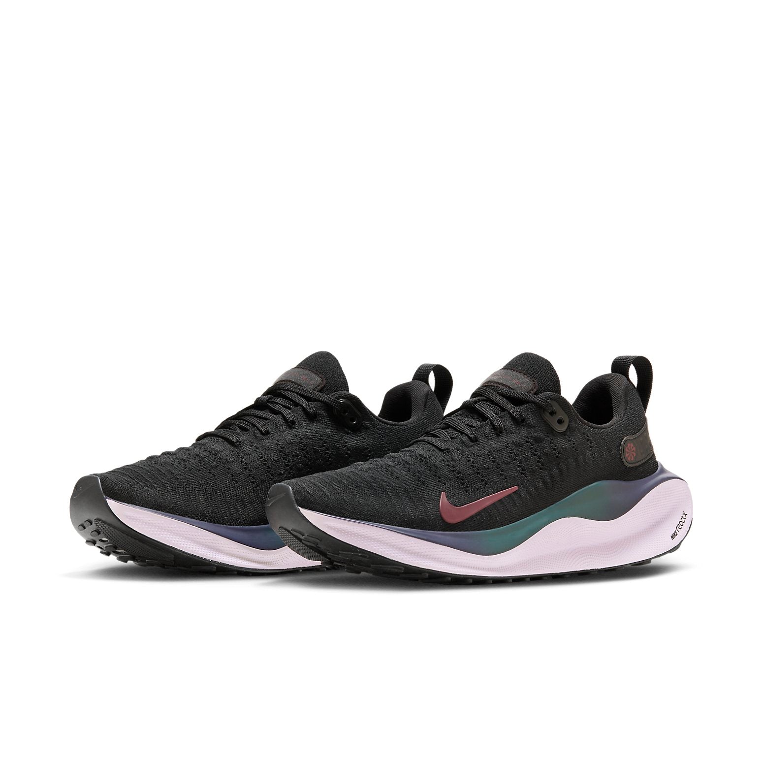 (WMNS) Nike React Infinity Run Flyknit 4 'Black Purple' DR2670-008