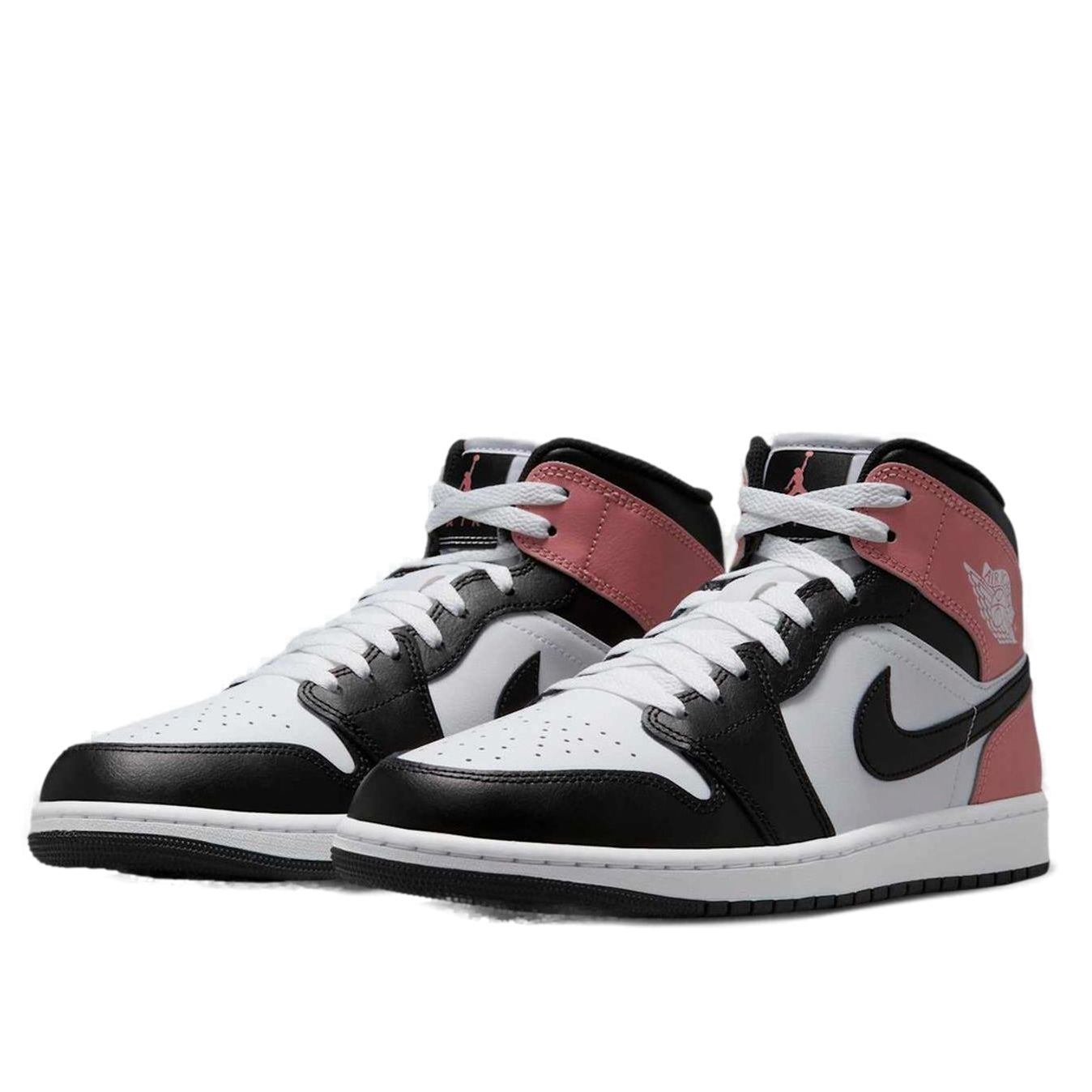 Air Jordan 1 Mid 'White Rust Pink Black' DQ8426-100