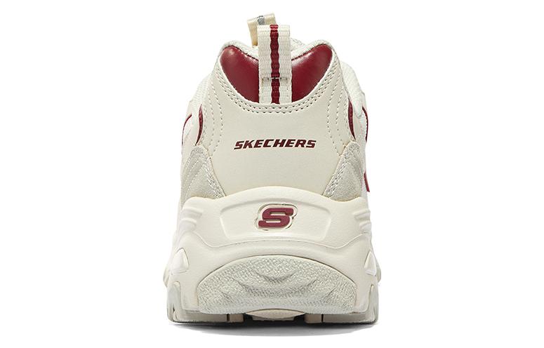 (WMNS) Skechers DLITES 1.0 'Beige Burgundy' 896145-NTBG