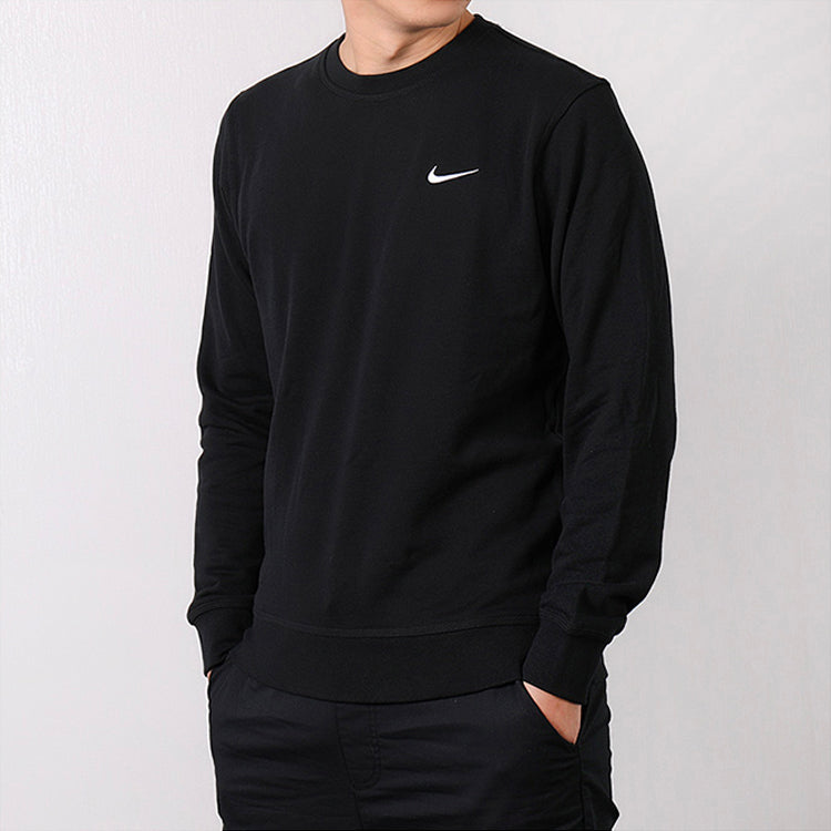 Nike Club Ft Round Neck Pullover french terry Black AA3178-010
