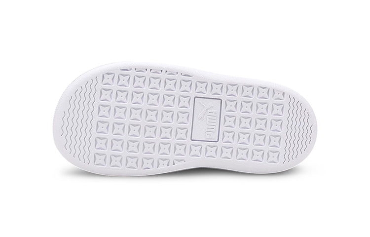 (TD) PUMA Vikky V2 Glitz Casual Board Shoes Grey/White 370626-03