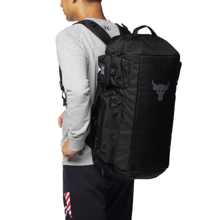 Under Armour Project Rock Duffle Backpack 'Black' 1354942-001