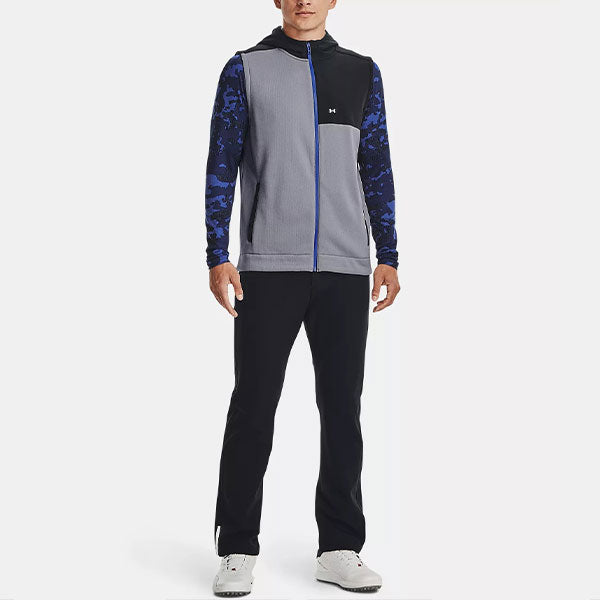 Under Armour Storm Sweater Fleece Vest 'Grey Black' 1373416-035