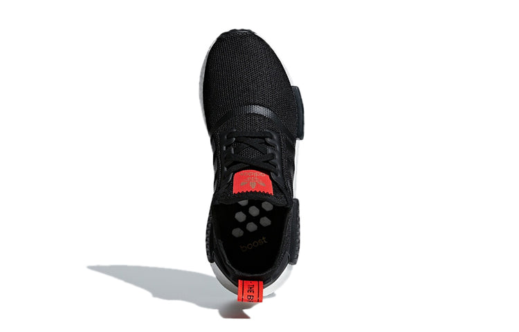 (GS) adidas NMD_R1 J 'Black Scarlet' B42087