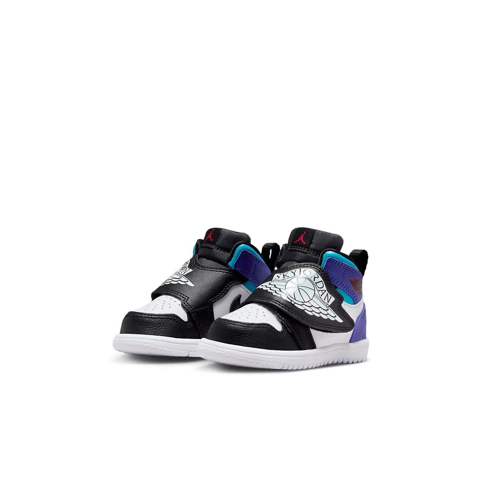 (TD) Jordan Air Jordan 1 Sky 'Black White Blue' BQ7196-154
