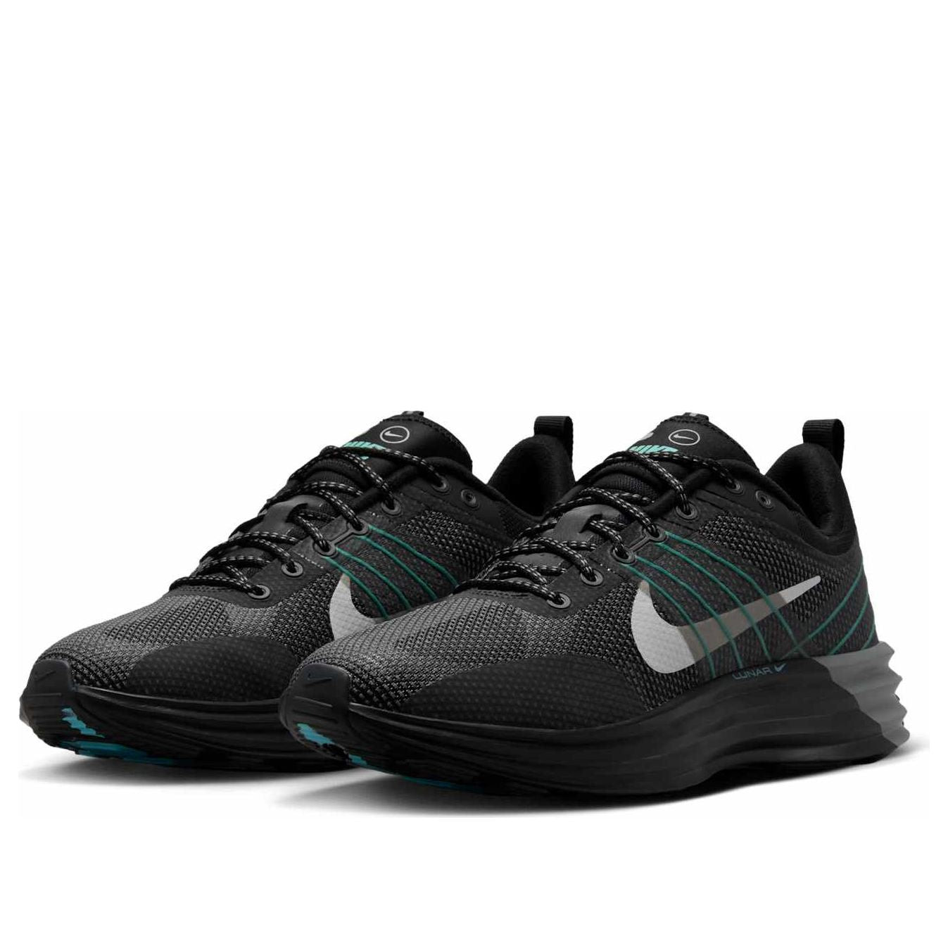 Nike Lunar Roam Premium 'Black Cool Grey Aurora Green' HV2523-002