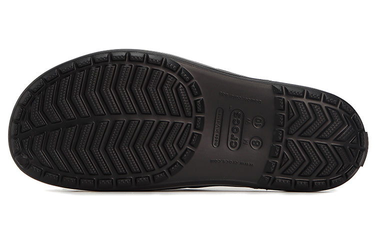 Crocs Black Unisex Slippers 204108-02S
