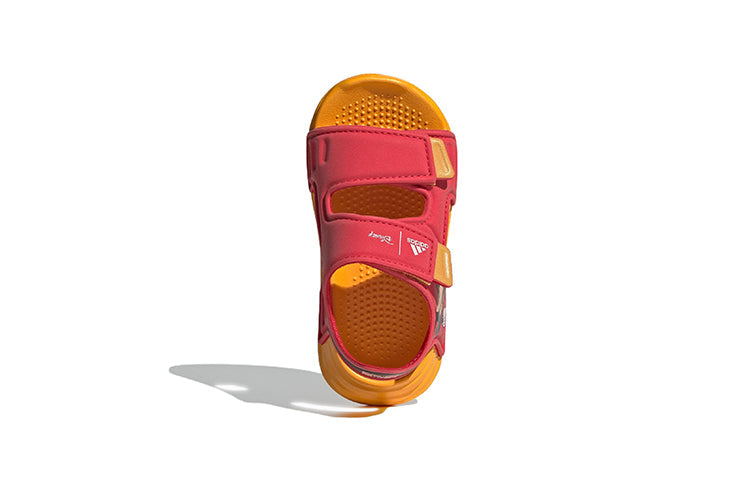 (TD) Disney x adidas Altaswim Cozy Breathable Red Sandals GZ3315
