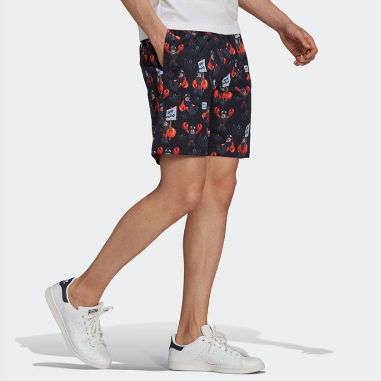 Men's adidas Casual Cozy Sports Black Shorts HA4697