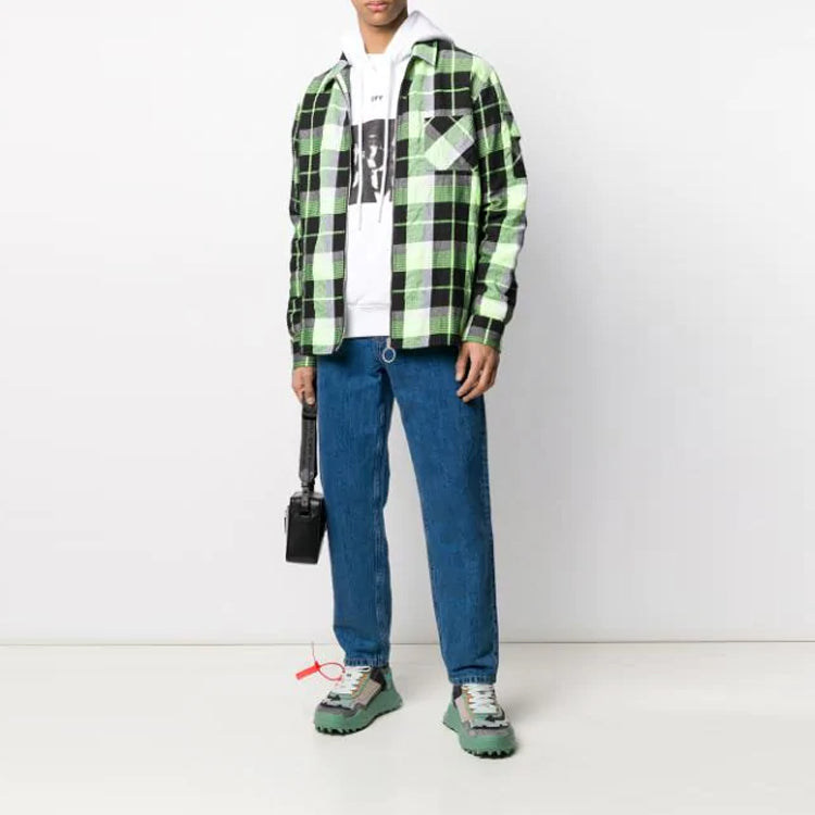 Off-White SS20 White Spray Painting Oversized OMBB037R20E300150110