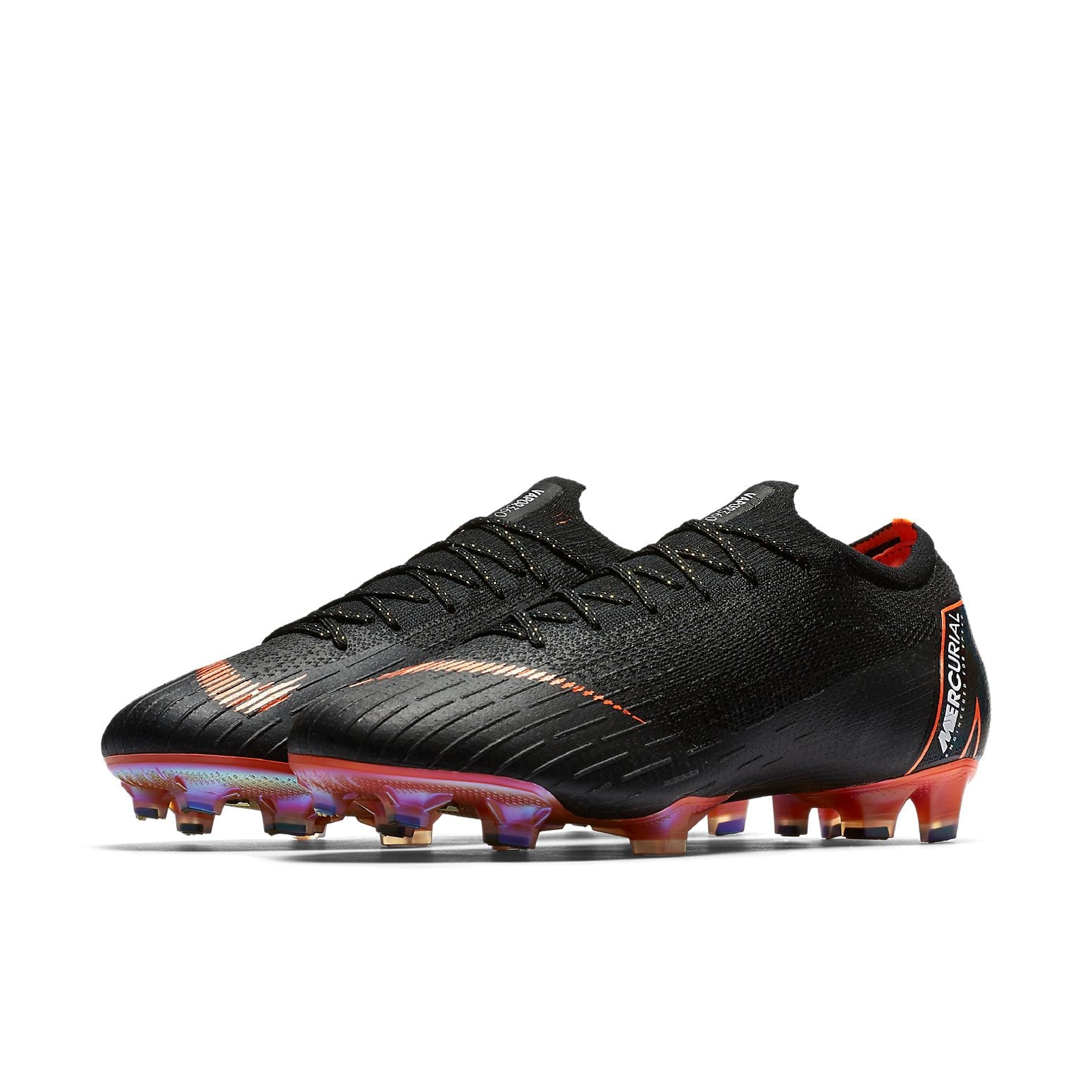 Nike Mercurial Vapor 12 360 Elite FG 'Black Total Orange' AH7380-081