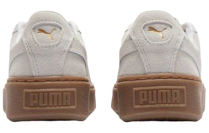 (WMNS) PUMA Suede Platform Core L 'Whisper White' 392135-01