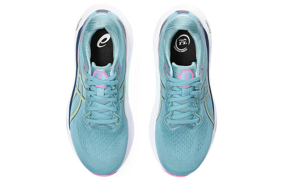 (WMNS) ASICS Gel-Kayano 30 'Gris Blue Lime Green' 1012B357-402
