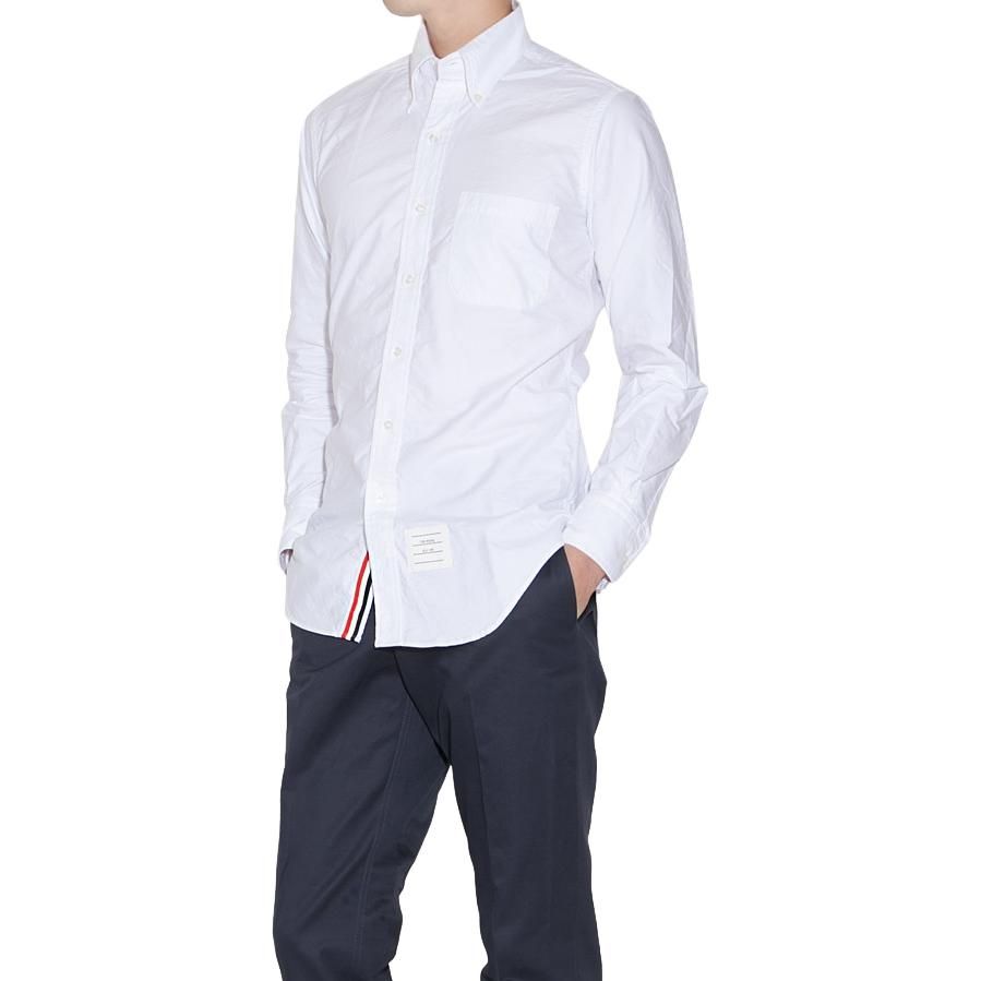 THOM BROWNE Oxford Shirt 'White' MWL010E-F0313-100