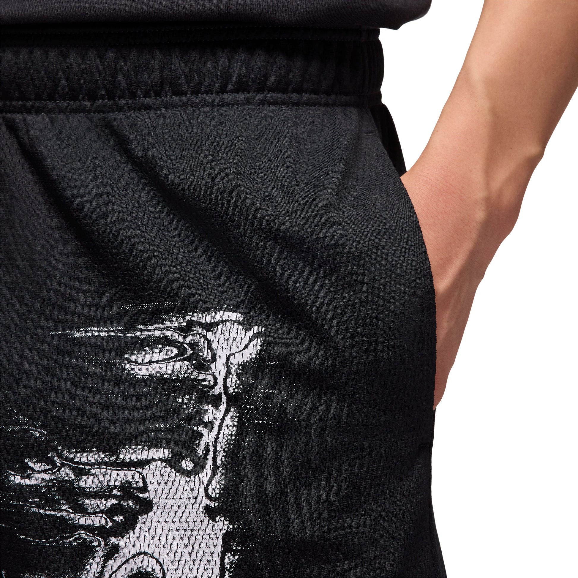 Air Jordan Sport Dri-FIT Graphic Shorts 'Black' HQ8665-010