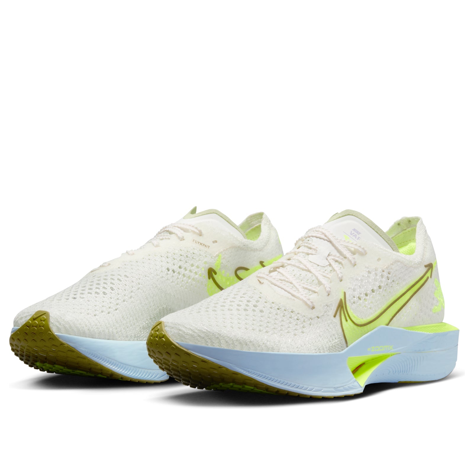 (WMNS) Nike ZoomX Vaporfly Next% 3 'Sail Glacier Blue Volt' HQ3464-143
