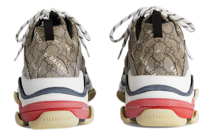 Balenciaga x Gucci Triple S Sneaker 'The Hacker Project Beige' 681066-ULZ10-9795