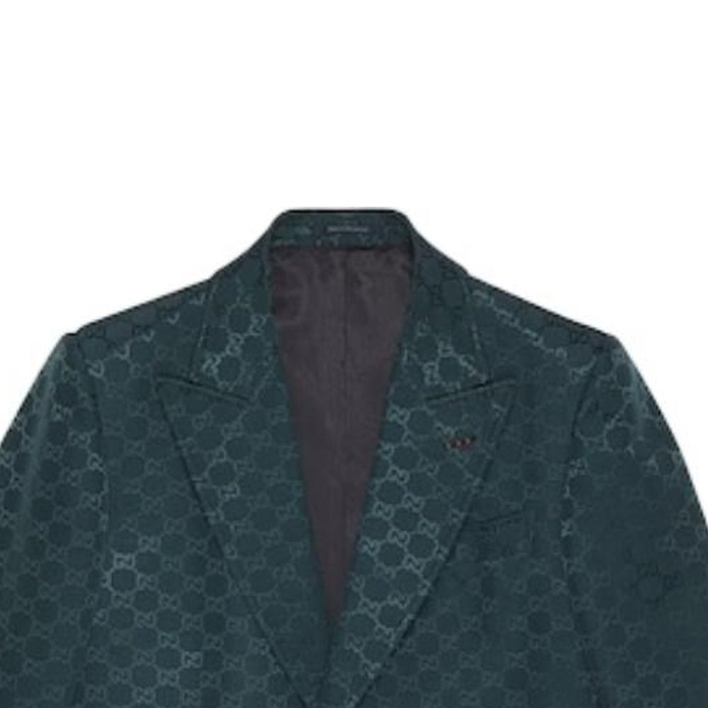 Gucci GG Cotton Faille Jacket 'Green' 770369-ZAHMD-3100
