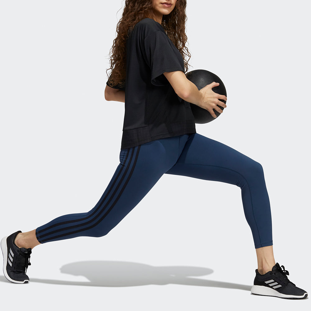 (WMNS) adidas Trn T Heat.Rdy Mesh Splicing Sports Round Neck Short Sleeve Black T-Shirt GR8225