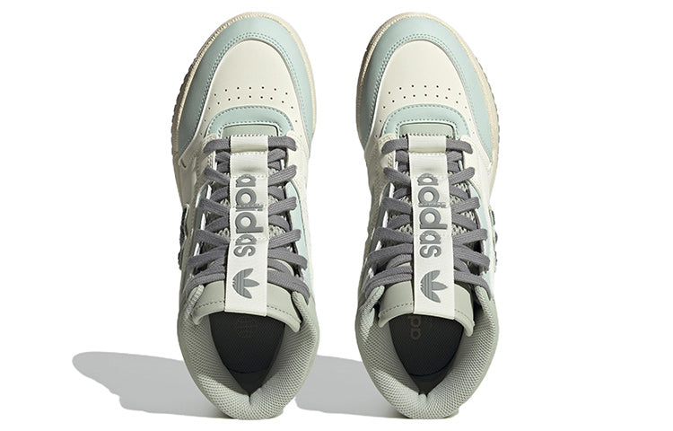 (WMNS) adidas originals Drop Step XL 'White Light Green Dark Green' HQ6948