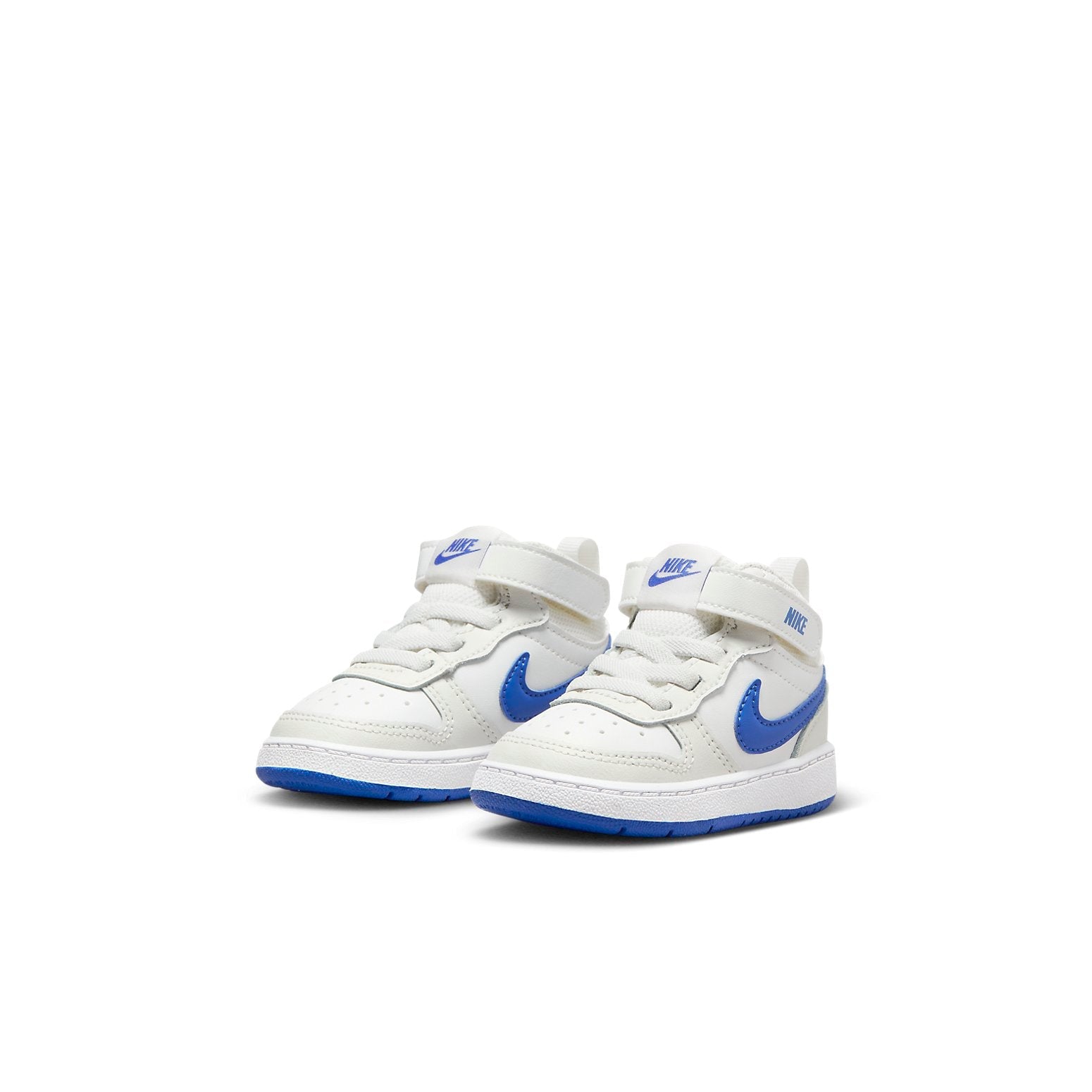 (TD) Nike Court Borough Mid 2 'White Royal Blue' CD7784-113