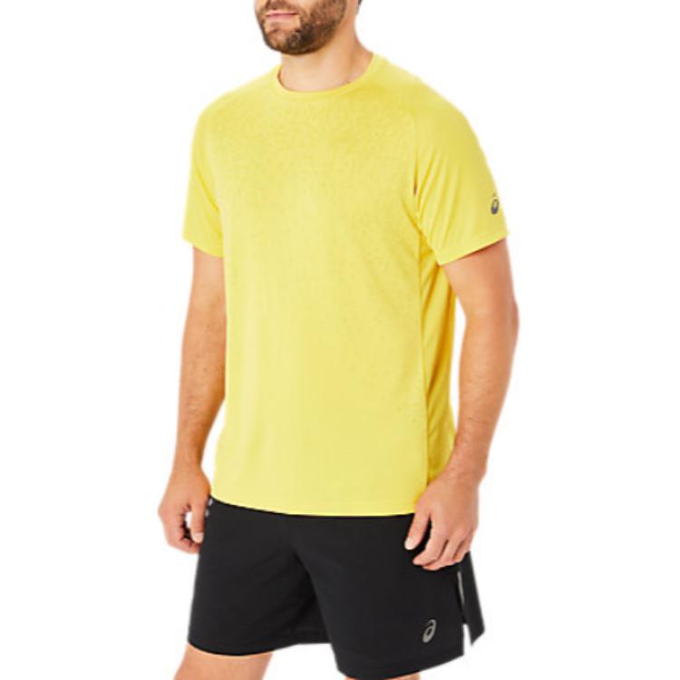 ASICS Actibreeze Jacquard T-shirt 'Yellow' 2031E454-750