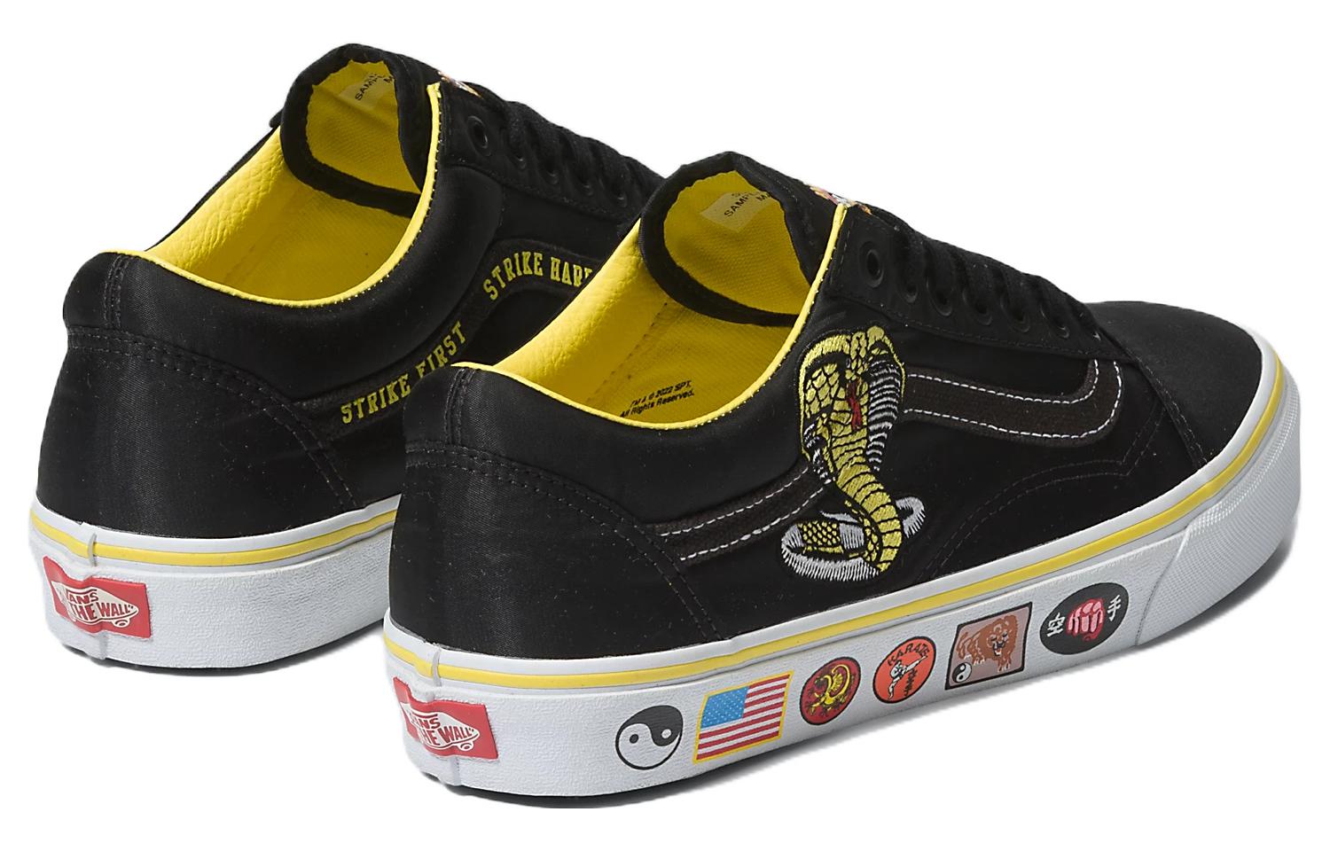 Vans X Cobra Kai Old Skool 'Black' VN0A3WKT05N