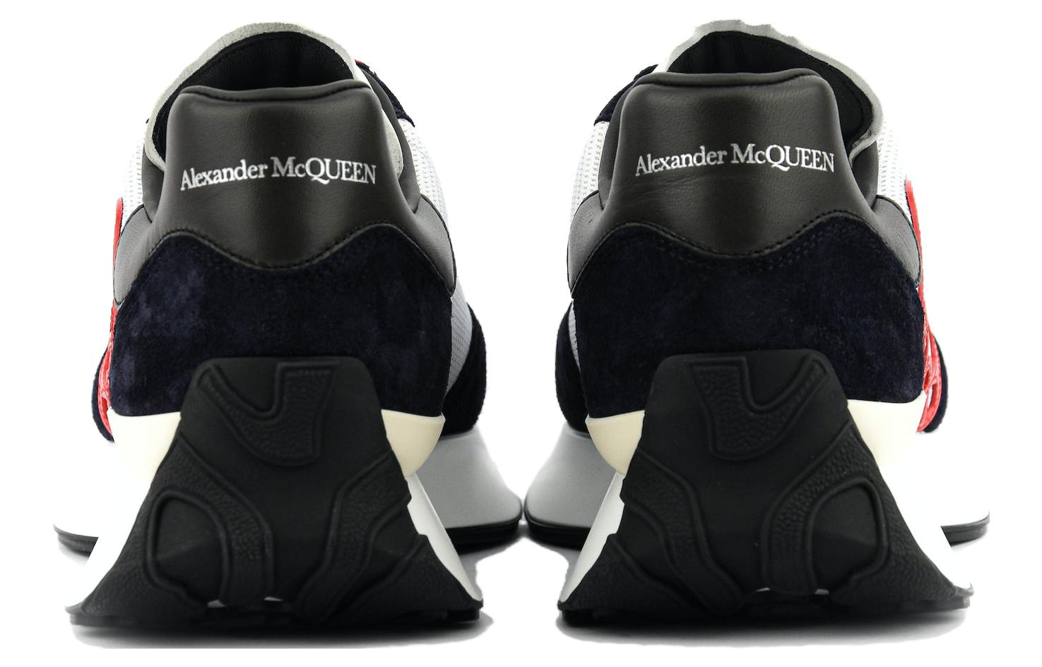Alexander McQueen Sprint Runner 'Black White Red' 705074W4V618928