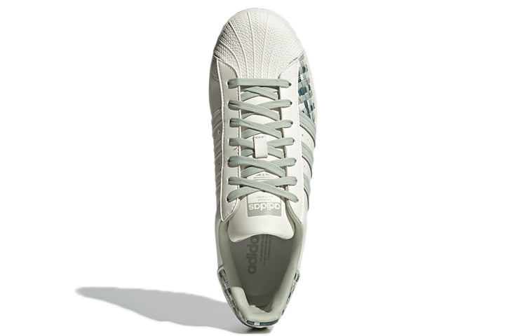 (WMNS) adidas originals Superstar 'White Green' GY4156