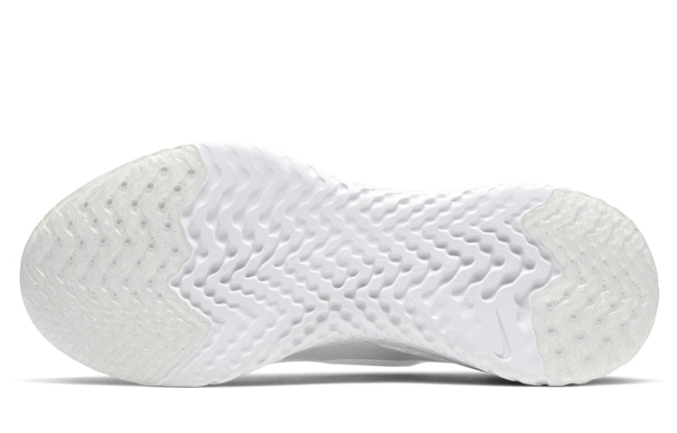(WMNS) Nike Epic React Flyknit 2 'White Metallic Silver' CQ5411-140
