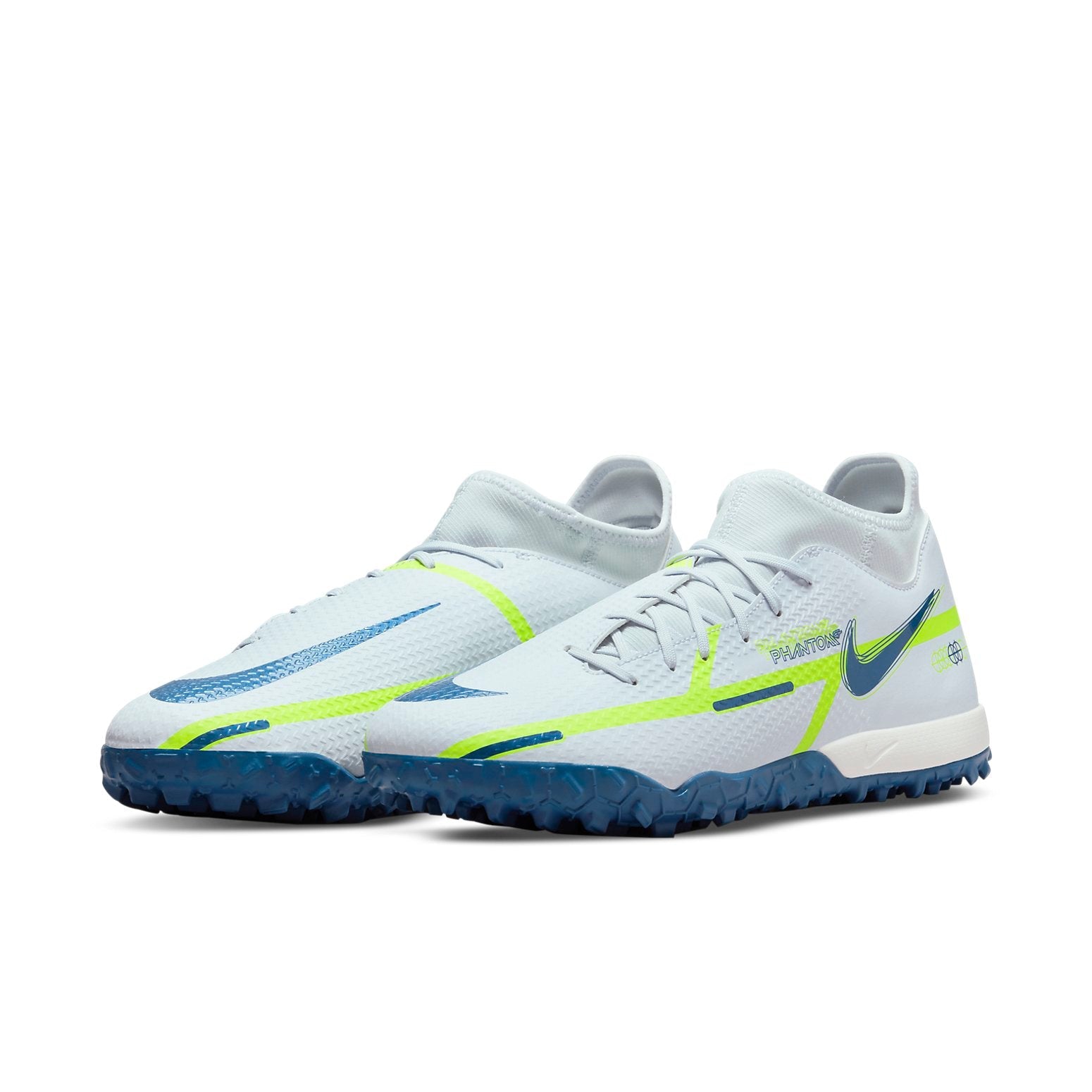Nike Phantom GT2 Academy DF TF 'White Blue Green' DC0802-054