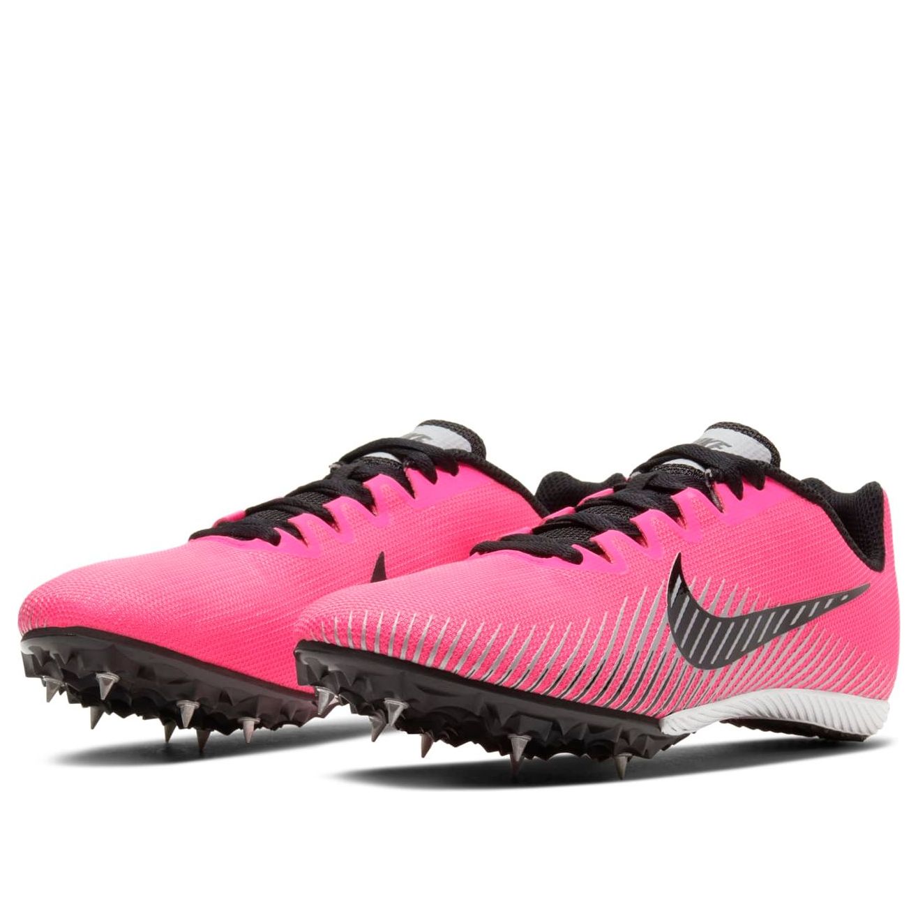 (WMNS) Nike Air Zoom Rival M 9 Spikes 'Black Pink Blast' AH1021-602