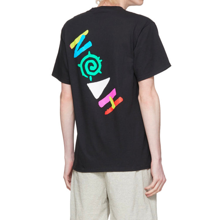 NOAH Unisex NYC More Core Logo Printing Tee Black T7SS20BLK